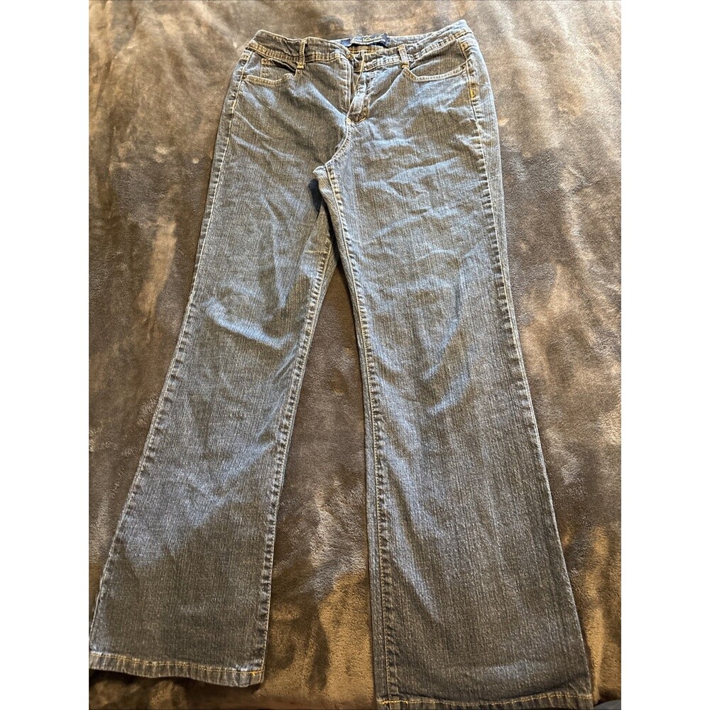 #87 Gloria Vanderbilt Ladies Preowned Blue Jeans size 14